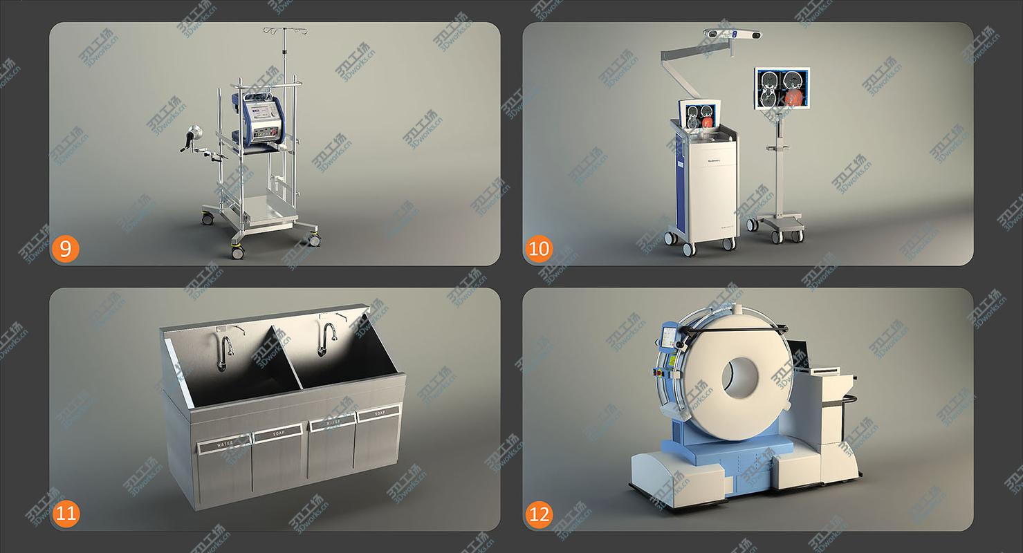 images/goods_img/20210113/3D Medical Equipment Collection 15 in 1 model/4.jpg